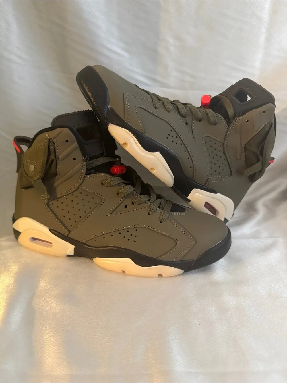 New! Travis Scott x Air Jordan 6 Retro 'Olive', an Iconic Collaboration!